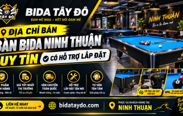 Địa Chỉ Bán Bàn Bida Ninh Thuận Uy Tín, Có Hỗ Trợ Lắp Đặt