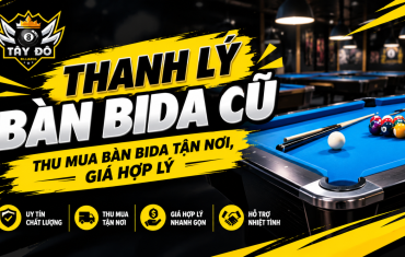 Thanh Lý Bàn Bida Cũ – Thu Mua Bàn Bida Tận Nơi, Giá Hợp Lý