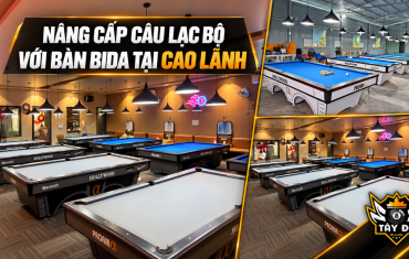 Nâng Cấp Câu Lạc Bộ Với Các Mẫu Bàn Bida Tại Cao Lãnh