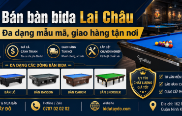 Bán bàn bida Lai Châu | Đa dạng mẫu mã, giao hàng tận nơi