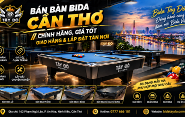Bán Bàn Bida Cần Thơ – Chính Hãng, Giá Tốt, Giao Hàng & Lắp Đặt Tận Nơi