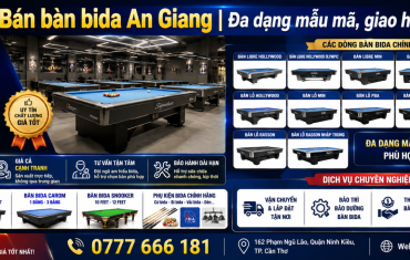 Bán bàn bida An Giang | Đa dạng mẫu mã, giao hàng tận nơi