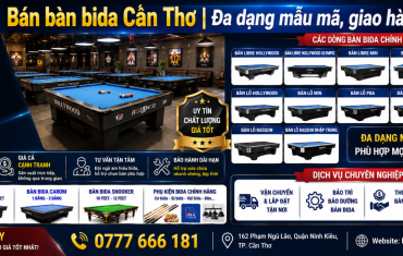 Bán bàn bida Cần Thơ | Đa dạng mẫu mã, giao hàng tận nơi