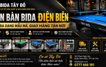 Bán bàn bida Điện Biên | Đa dạng mẫu mã, giao hàng tận nơi