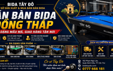 Bán bàn bida Đồng Tháp | Đa dạng mẫu mã, giao hàng tận nơi