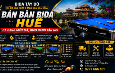 Bán bàn bida Huế | Đa dạng mẫu mã, giao hàng tận nơi