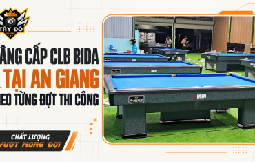Nâng Cấp CLB Bida Tại An Giang Theo Từng Đợt Thi Công