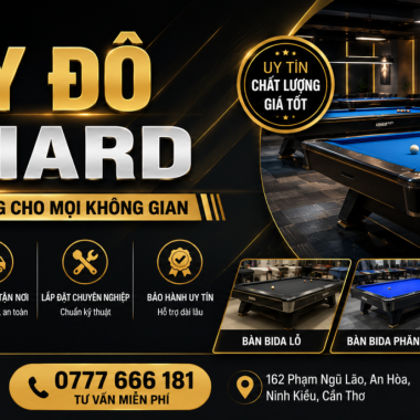 Tây Đô Billiard – Bàn Bida Chất Lượng Cho Mọi Không Gian