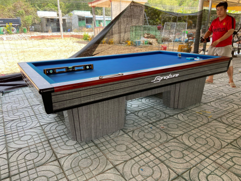 Xong mô hình cafe  bida tại Dĩ An Bình Dương 