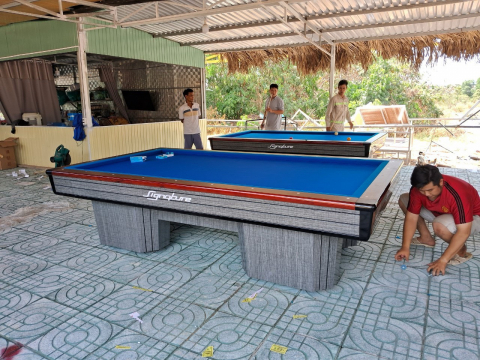 Xong mô hình cafe  bida tại Dĩ An Bình Dương 