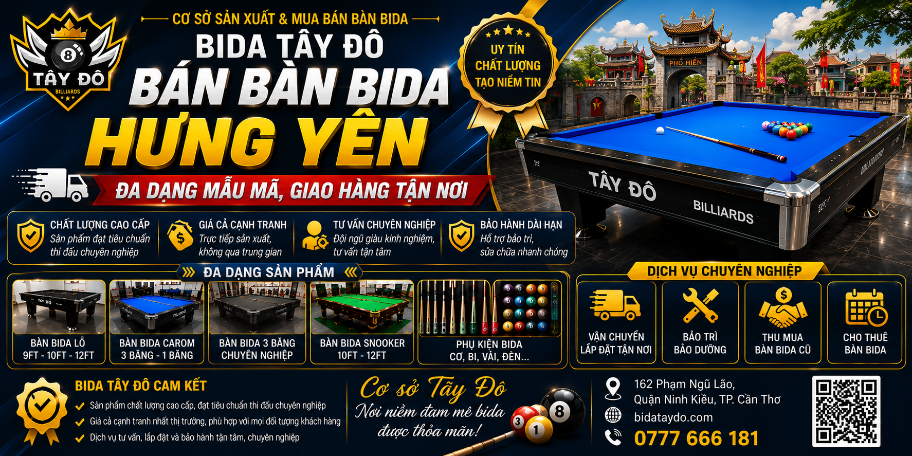 Bán bàn bida Lai Châu